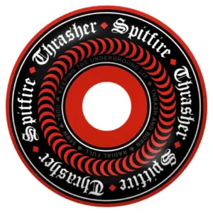 photo de la roue de skateboard spitfire thrasher radial full 58mm