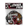 photo du pack de stickers spitfire x thrasher