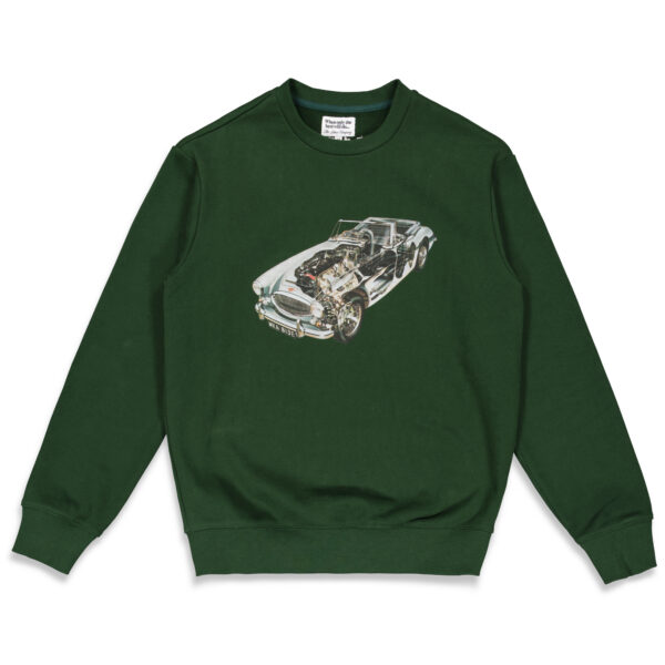 Photo du pull de skateboard the loose co car crewneck