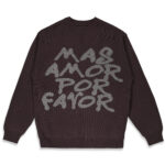 photo du pull de skateboard the loose co mas amor sweater black
