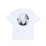 Photo du tshirt polar fill logo happy sad white