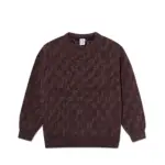 photo du sweatshirt Polar P Pattern navy orange