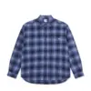 photo de la chemise polar mitchell shirt blue shadow check