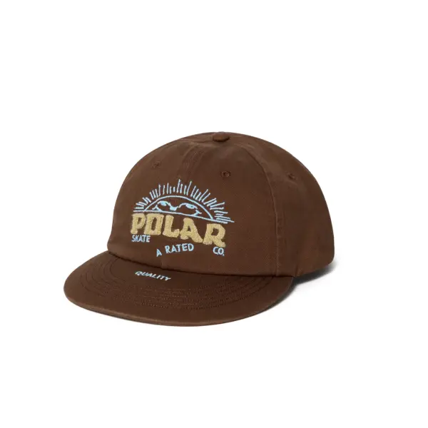 photo de la casquette polar ramy cap cheeky sun brown