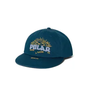 Photo de la casquette Polar ramy cap cheeky sun petrol