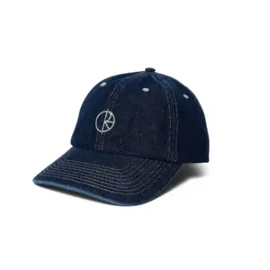 photo de la casquette polar sai cap denim indigo