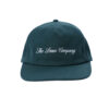 photo de la casquette the loose co script logo cap green