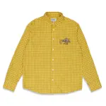 photo de la chemise de skateboard the loose co toys flannel yellow