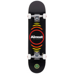 photo de la planche de skateboard enfant almost complete relex black