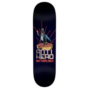 photo de la planche de skateboard antihero judgement day 8.38