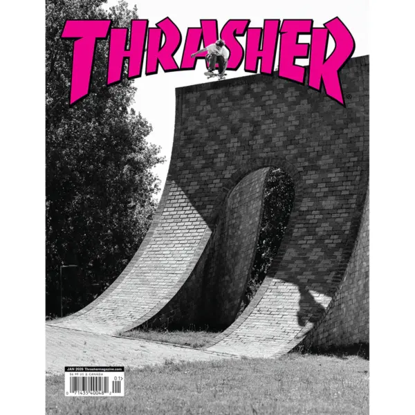 photo du magazine thrasher janvier 2026