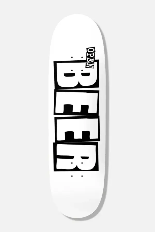 baker-skateboards-nuge-open-beer-logo-deck-925 photo de la planche baker beer logo 9.25