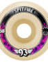 photo des roues de skateboard street spitfire radial 93 58mm