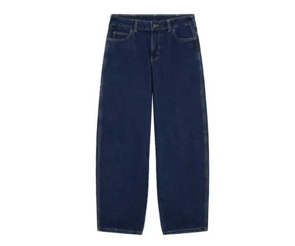 photo du pantalon de skateboard dickies 958 tapered rinsed blue