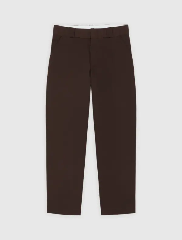 photo du pantalon de skateboard dickies 247 dark brown