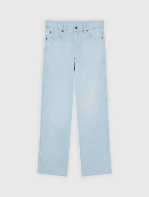 photo du pantalon de skateboard dickies 958 tapered cloud blue