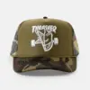 Photo de la casquette spitfire thrash and burn camo