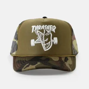 Photo de la casquette spitfire thrash and burn camo