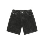 photo du short de skateboard helas dieu grec washed black