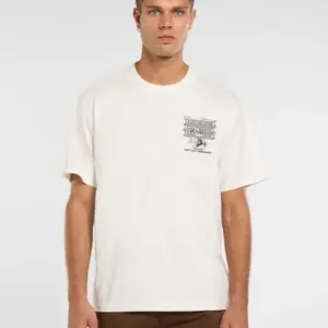 photo du tshirt de skateboard dickies lynndyl egret