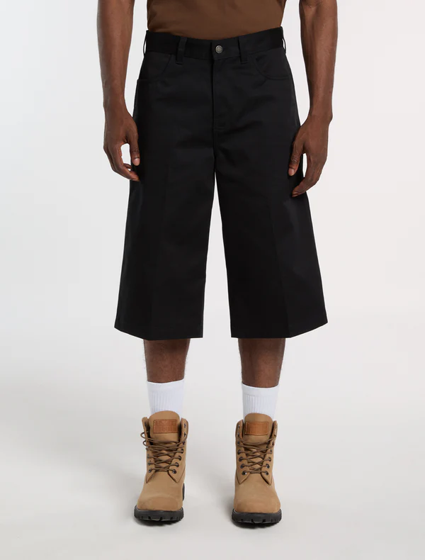 DK0A88JOBLK-1 photo du short en twill dickies 17 inch black