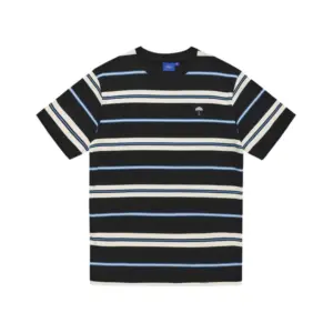 photo du t-shirt de skateboard helas raye striped black