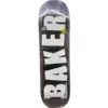 photo de la planche de skateboard baker brand logo veneers 8.5