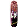 photo de la planche de skateboard krooked knox eyes purple