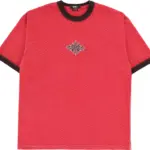 photo du tshirt vans flame face crimson haze