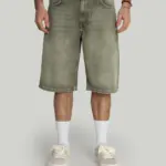 photo du short de skateboard Homeboy xtra baggy washed green