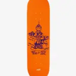 photo de la planche de skateboard snack peace officer