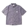 photo de la chemise butter goods equipment ss shirt navy brown