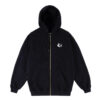 photo du sweatshirt magenta zip hoodie black