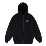 photo du sweatshirt magenta zip hoodie black