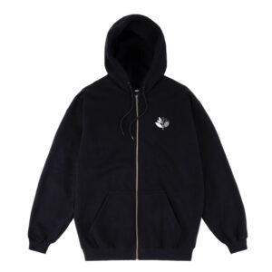 photo du sweatshirt magenta zip hoodie black