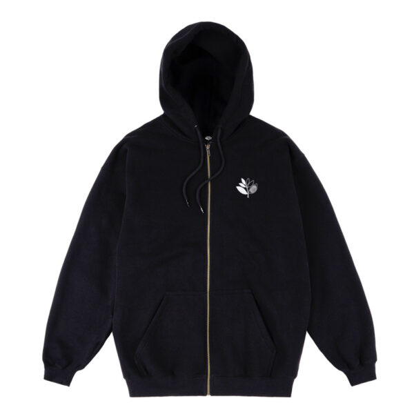 photo du sweatshirt magenta zip hoodie black