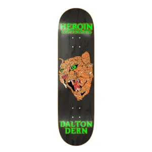 photo de la planche de skateboard heroin dern panther 8.5