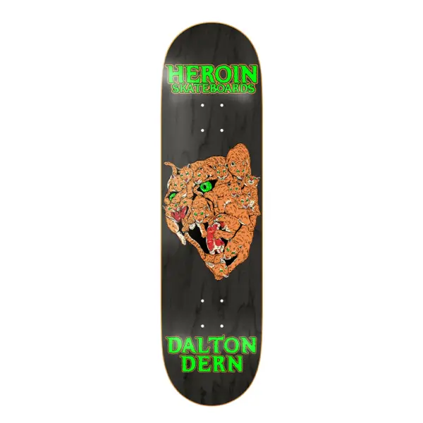 photo de la planche de skateboard heroin dern panther 8.5