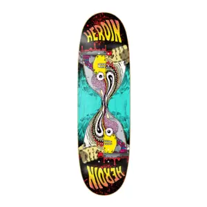 Photo de la planche de skateboard heroin merged anatomy razor egg 9.25