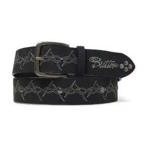 photo de la ceinture butter goods barbed wire black