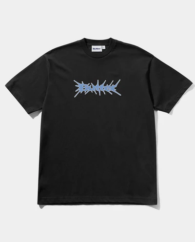 Butter-Goods-Nail-Logo-T-Shirt-Black-001_400x (1) photo du tshirt de skateboard butter nail logo black