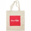 photo du tote bag chocolate red square