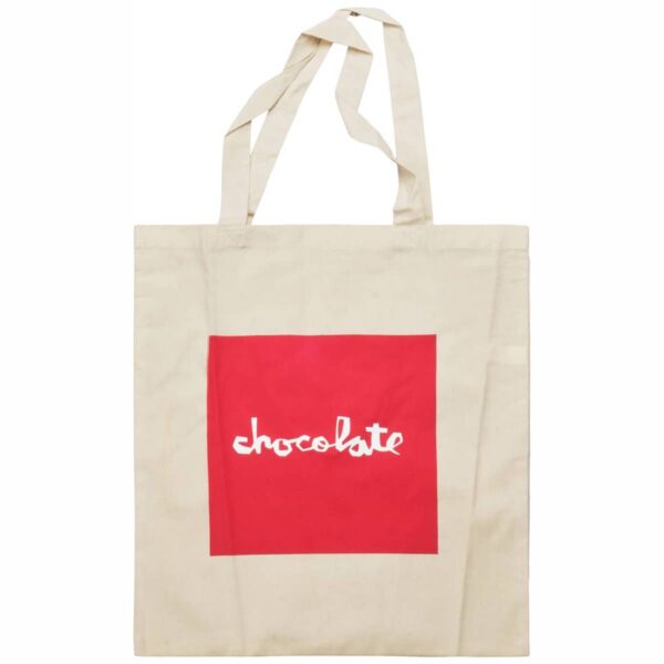 photo du tote bag chocolate red square