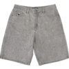 photo du short de skateboard nnsns grey washed denim