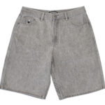 photo du short de skateboard nnsns grey washed denim