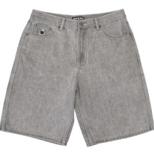 photo du short de skateboard nnsns grey washed denim