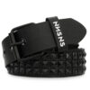 photo de la ceinture de skateboard nnsns studded belt black