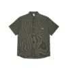 photo de la chemise de skateboard polar mitchell black green