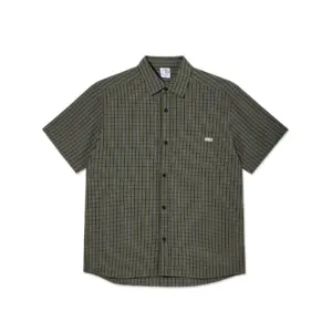 photo de la chemise de skateboard polar mitchell black green