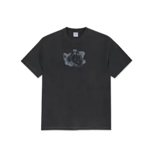 photo du tshirt de skateboard polar metal tee silver black